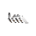 Riko set onderblok compl. haaks (links) 16x2,0 +15 knel chroom SW20754