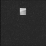 Villeroy & Boch Excello douchevloer 90x90cm polyurethaan/acryl nature antracite SW374670