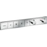 Hansgrohe RainSelect afbouwdeel voor inbouw douchekraan thermostatisch voor 4 functies 59.8x90cm chroom SW358769