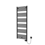 Plieger Elba Electrical elektrische designradiator - 1702X600mm - met thermostaat - 900w - mat zwart SW1221765