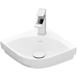 Villeroy & Boch Subway 3.0 hoekfontein 32cm 1 kraangat zonder overloop met ceramicplus wit SW701520