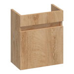 Saniclass Solution fonteinonderkast 40x45x22cm met 1 linksdraaiende deur MFC Nomad SW522730