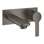 GROHE Lineare waterbesparende afbouwdeel v. inbouw wandkraan m-size met uitloop 14.9cm brushed hard graphite SW444521