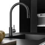 Hotbath Fellow keukenmengkraan met uittrekbare handdouche mat zwart SHOWROOMMODEL SHOW23175