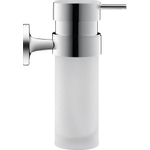 Duravit Starck T Zeepdispenser - 17.6x6cm - matglas - chroom SW297107