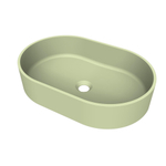 Arcqua Case waskom - ovaal - 55x36cm - mat pastel groen SW1209101