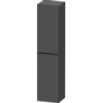 Duravit D-Neo hoge kast 40x36x176cm Rechtsdraaiend Grafiet Mat SW640583