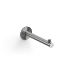 Clou Kaldur toiletrolhouder recht zonder klep rvs geborsteld SW917303