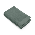 Walra Soft Cotton Gastendoek set van 2 30x50cm 550 g/m2 Legergroen SW679964