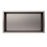 Sawiday Uni inbouwnis 30x60x7cm Geborsteld RVS PVD (RVS) OUTLETSTORE STORE32933