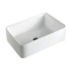 Best Design Side Opbouw wastafel 49x38x13cm keramiek wit SW452326