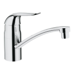 GROHE Euroeco Keukenkraan - laag - draaibare uitloop - chroom 0437504