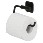 Tiger Colar Toiletrolhouder - zonder klep - zelfklevend - zwart SW877226