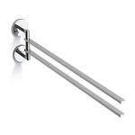 Clou Flat handdoekrek 48.7cm dubbel chroom SW9755