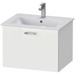 Duravit XBase Wastafelonderkast 60x47.5x44cm 1 lade Standaard greep met softclose spaanplaat wit Mat SW420716