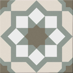 Cifre Ceramica Hidra wand- en vloertegel - 20x20cm - 8.6mm - Vierkant - Hidra Capri Warm SW679849