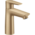 Hansgrohe Talis E wastafelkraan 110 met waste brushed bronze SW358784