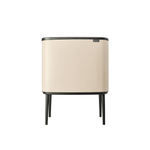 Brabantia Bo Touch Bin Afvalemmer - 36 liter - kunststof binnenemmer - soft beige SW1117500