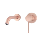 Best Design Exclusive Lyon Decorata inbouw wandmengkraan uitloop=20cm rosé mat goud SW487004