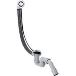 Hansgrohe Flexaplus badafvoer overloopcombinatie met waste inbouwdeel voor normaal bad 0510426