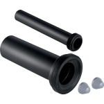 Geberit verlengset aansluitgarnituur PE voor wandcloset Ø90mm 10cm 30cm 0711225