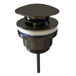 Wiesbaden Caral clickwaste afvoerplug 5/4" gunmetal SW440856