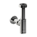 Clou Mini Suk designsifon speciaal voor fonteintjes chroom SW9438