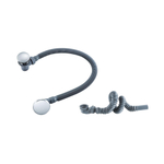 Fortifura Calvi Badafvoercombinatie - klikwaste - chroom SW696228