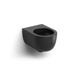 Clou Hammock randloze wandtoilet 37x49cm compact Keramiek Zwart mat SW398176