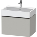 Duravit D-Neo wastafelonderkast 68.4x44x44.2cm 1 lade Betongrijs Mat SW641221