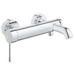 GROHE Essence New badkraan met omstel en koppelingen chroom 0442587