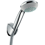 Hansgrohe Crometta 85 badset inclusief Crometta 85 handdouche 1 jet inclusief wandhouder inclusief doucheslang 125cm chroom 0605410