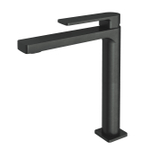 Hotbath Gal Verhoogde wastafelmengkraan zonder waste Geborsteld Gunmetal PVD SW656107