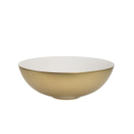 Crosswater Circus Waskom - 40x40x15cm - rond - binnenkant Mat cru - buitenkant Geborsteld messing (goud) SW670205