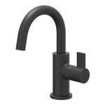 IVY Pact Fonteinkraan - opbouw - middelhoog - draaibare uitloop - Mat zwart PED SW1031337