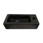 Best Design Farnetta fontein Rechts 37x18x9cm mat zwart SW279972