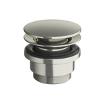 Hotbath Archie allways open plug met schroef rond RVS SW230373