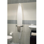 Instamat Blade Designradiator Elektrisch H 1700 x L 250 Mm Incl. Wandconsoles Standaard Wit SW699715