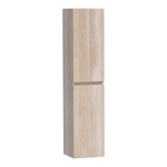 Saniclass Solution badkamerkast 160x35x35cm met 2 links- en rechtsdraaiende deuren Hout White oak SW392918