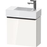 Duravit D-Neo wastafelonderkast 48.4x44x22.2cm Linksdraaiend 1 deur wit Hoogglans SW640739