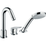 Hansgrohe Logis afbouwdeel voor 3 gats badrandkraan voor inbouwdeel 13437180 chroom 0605667