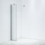 Saniclass Bellini Inloopdouche - 40x200cm - helder glas - chroom SW208800