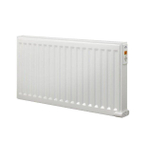 Radson Yali Digital elektrische paneelradiator 160x30cm 1500watt inclusief wandconsoles staal Wit SW453213