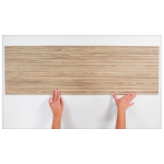 Colorker Linnear Decortegel 32x100cm 10.4mm gerectificeerd witte scherf Naturel SW295229
