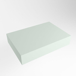 Mondiaz TOP 23 Topblad - 40x23.5x12cm - geschikt voor afdekplaat - Solid surface - Greey SW1025333