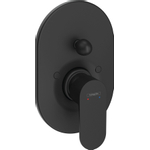 Hansgrohe Rebris s eengreeps inbouw badmengkraan mat zwart SW803055