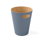 Umbra Woodrow Afvalbak - 23x23x28cm - 7.5 liter - Leisteen blauw SW1213231
