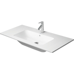 Duravit ME by Starck meubelwastafel 103x49cm met 1 kraangat met overloop met wondergliss wit 0300959