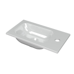 INK Enter Fontein - 40x22x1cm - 1 kraangat - polystone wit glans SW693046