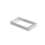 INK Jazz XS Fonteinframe - 36x20x5cm - rechts - staal wit glans SW207547